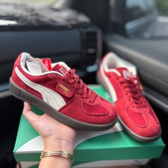 puma palermo đỏ mận