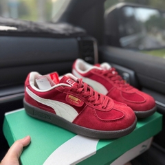 puma palermo đỏ mận