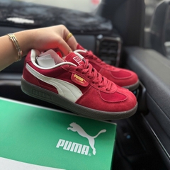 puma palermo đỏ mận