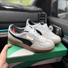 puma palermo trắng đen
