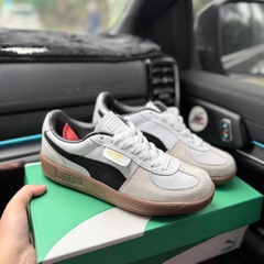 puma palermo trắng đen