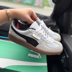 puma palermo trắng đen
