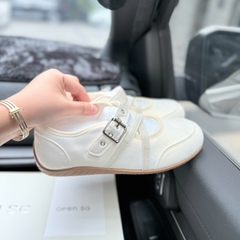 (K9056) bb quai khuy trắng kem