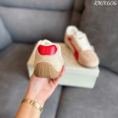 giày k606 nâu đỏ