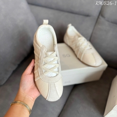 giày thể thao S26-1 xám be