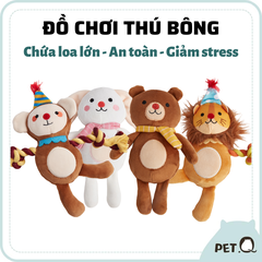 Đồ chơi thú bông cho chó hình con khỉ FOFOS