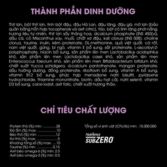 NT Subzero cho Chó - Thịt lợn, táo và rau củ quả tự nhiên (Cho mọi giống chó ở mọi lứa tuổi)