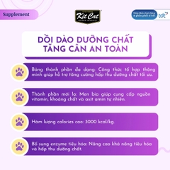 Gel dinh dưỡng Kit Cat hỗ trợ tăng cân cho mèo 120g