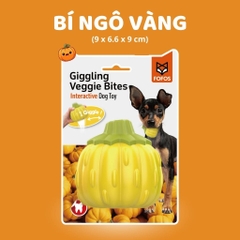 Đồ chơi cắn gặm cho chó hình bí đỏ FOFOS