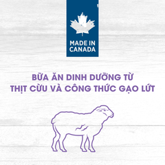 NT Original cho Chó kích thước vừa và lớn (Trên 10kg) - Thịt cừu và rau củ quả tự nhiên