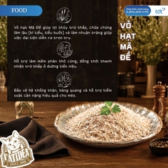 PATE GÓI CATIDEA 35G_THỊT THỎ + VỎ HẠT MÃ ĐỀ + DẦU NHUYỄN THỂ