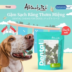 Gặm sạch răng thơm miệng Cá sấu vị Bạc hà 150g