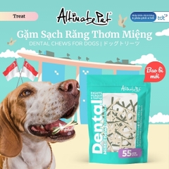 Gặm sạch răng thơm miệng Thanh que vị Bạc hà 150g