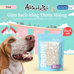 Gặm sạch răng thơm miệng Thanh que vị Sữa 150g