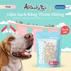 Gặm sạch răng thơm miệng Bàn chải vị Sữa Nhỏ 150g
