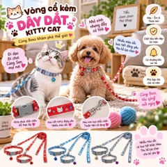 Dây dắt dù hoa văn nhỏ