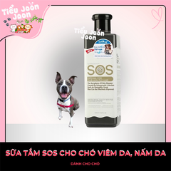 Sữa tắm SOS đen hỗ trợ viêm da cho chó 530ml