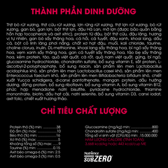 NT Subzero cho Chó (Hạt nhỏ) - Thịt bò, thịt cừu, lợn rừng, cá hồi, cá tuyết và rau củ quả tự nhiên (Cho mọi giống chó ở mọi lứa tuổi)