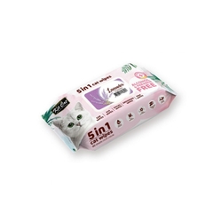 Khăn ướt kháng khuẩn cho mèo Kit Cat - Hương Lavender