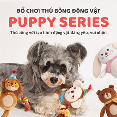 Đồ chơi thú bông cho chó hình con thỏ FOFOS