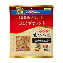 Giăm bông sấy vị gà cho chó DoggyMan 100g