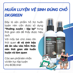 Dung dịch hướng dẫn thú cưng vệ sinh Ecopets DKGREEN 100ml