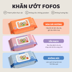Khăn ướt cho thú cưng Fofos