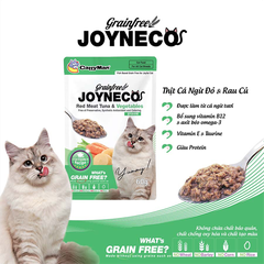 Cá ngừ đóng gói bổ sung rau củ cho mèo JOYNECO 60g