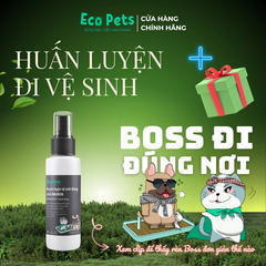 Dung dịch hướng dẫn thú cưng vệ sinh Ecopets DKGREEN 100ml