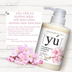 Dầu tắm Yú cho chó mèo 400ml