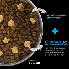 NT Subzero cho Mèo - Cá biển cao cấp và rau củ quả tự nhiên (Cho mọi giống mèo ở mọi lứa tuổi) - NEW LOOK