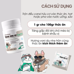 Bột CANXI HỮU CƠ Ecopets 50G