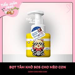 SOS-Bọt tắm khô cho mèo 250ml