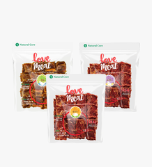 Bít Tết cho Chó Natural Core (Bò, Cừu, Cá Hồi)