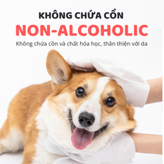 Khăn tắm dùng 1 lần cho thú cưng FOFOS