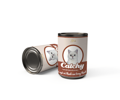 Pate cho mèo 5 Plus Catchy vị Cá ngừ và thanh cua trong thạch 400g