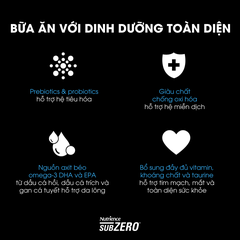NT Subzero cho Mèo - Cá biển cao cấp và rau củ quả tự nhiên (Cho mọi giống mèo ở mọi lứa tuổi) - NEW LOOK
