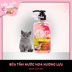 Sữa tắm hương nước hoa trái cây cho mèo 250ml