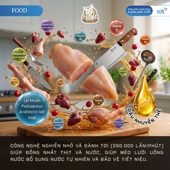 PATE GÓI CATIDEA 35G_THỊT GÀ + NAM VIỆT QUẤT + DẦU NHUYỄN THỂ