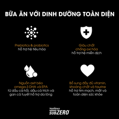 NT Subzero cho Mèo - Gà tây, cá hồi, cá trích, cá tuyết và rau củ quả tự nhiên (Cho mọi giống mèo ở mọi lứa tuổi)