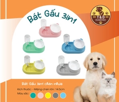 Bát gấu 3in1 chén nhựa T&D