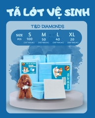 Tã lót vệ sinh thú cưng T&D - Size M