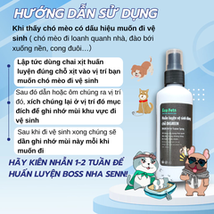 Dung dịch hướng dẫn thú cưng vệ sinh Ecopets DKGREEN 100ml
