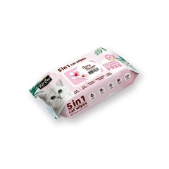 Khăn ướt kháng khuẩn cho mèo Kit Cat - Hương Anh Đào
