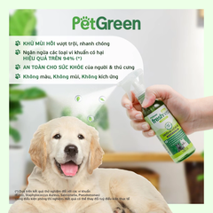 Xịt Khử Mùi Thú Cưng PetGreen Freshness 360 Pure Air 100ml