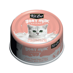 Pate sữa dê Kit Cat cá ngừ & cá hồi 70g - HỒNG CAM