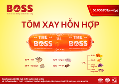 THE BOSS Tôm xay hỗn hợp 400g