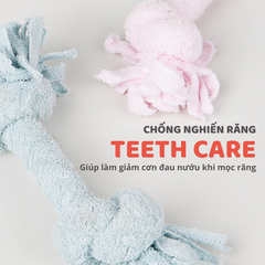 Đồ chơi dây thắt 2 đầu cho chó FOFOS