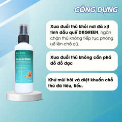 Tinh dầu quế xua đuổi chó mèo Ecopets DKGREEN 100ml