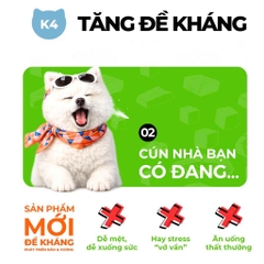 Thức ăn hạt cho chó Keepo K4 Immunity (Tăng đề kháng) 1kg